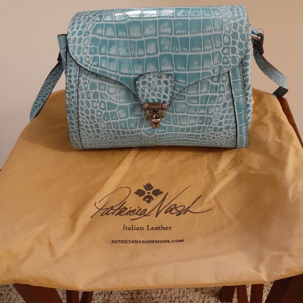 Patricia Nash Italian Leather Handbag